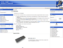 Tablet Screenshot of chip-service.de